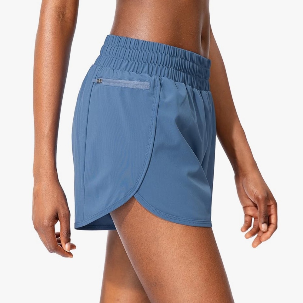 Soothfeel Women's Blue Athletic Shorts M - Picture 4 of 7